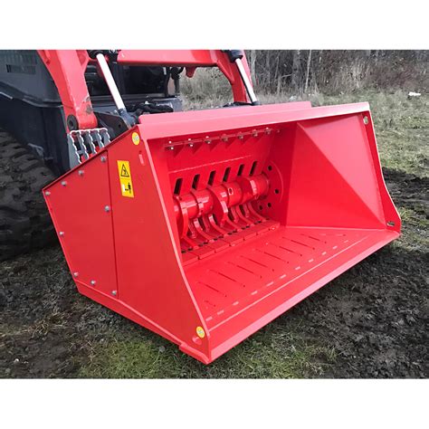 skid steer concrete crusher|rock crusher skid steer attachment.